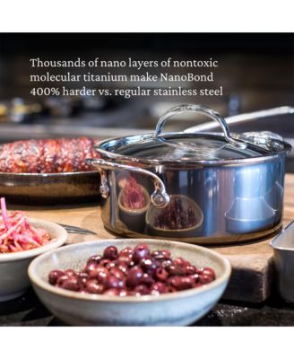 NanoBond&reg; Molecular Titanium 3-Quart Soup Pot with Lid