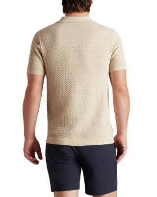 Johnny Collar Short Sleeve Polo Sweater