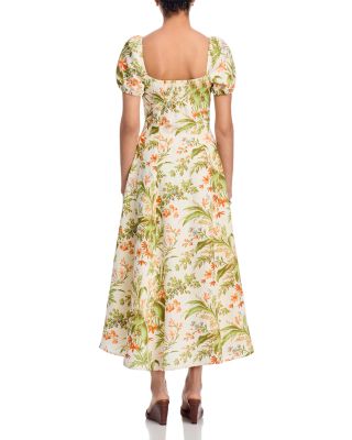 Lindi Silk and Linen Dress