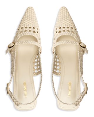 Women's Ines Macrame Pointed Pumps