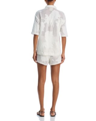 White Flower Shirt