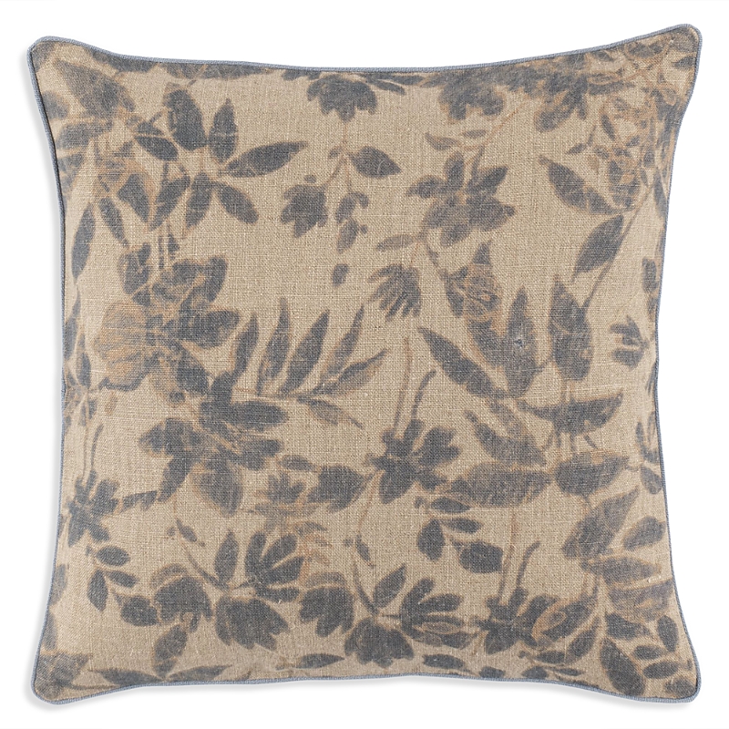 Annie Selke Sienna Denim Linen Decorative Pillow Cover In Denim