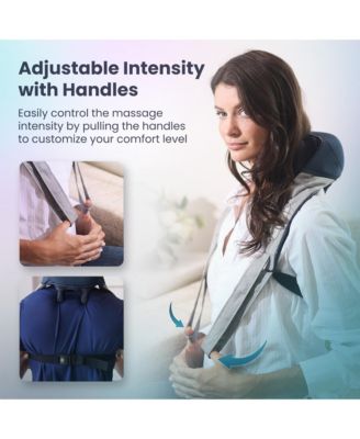 Shiatsu Neck and Back App Controlled Massager Hands Free & Heat