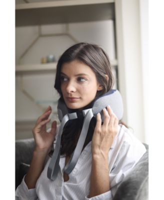 Snug Neck Massage Pillow with Memory Foam & Heat