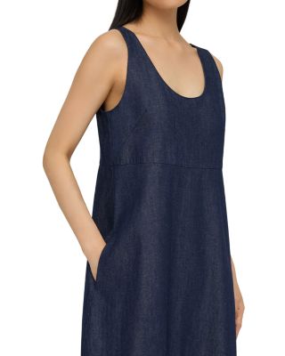 Scoop Neck Cocoon Dress