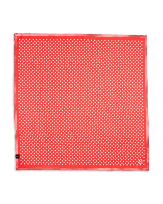 Classic Dottie Square Silk Bandana