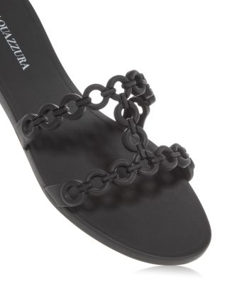 プラクルアン Aquazzura Women's Infinity Chain Jelly Sandals | Bloomingdale's