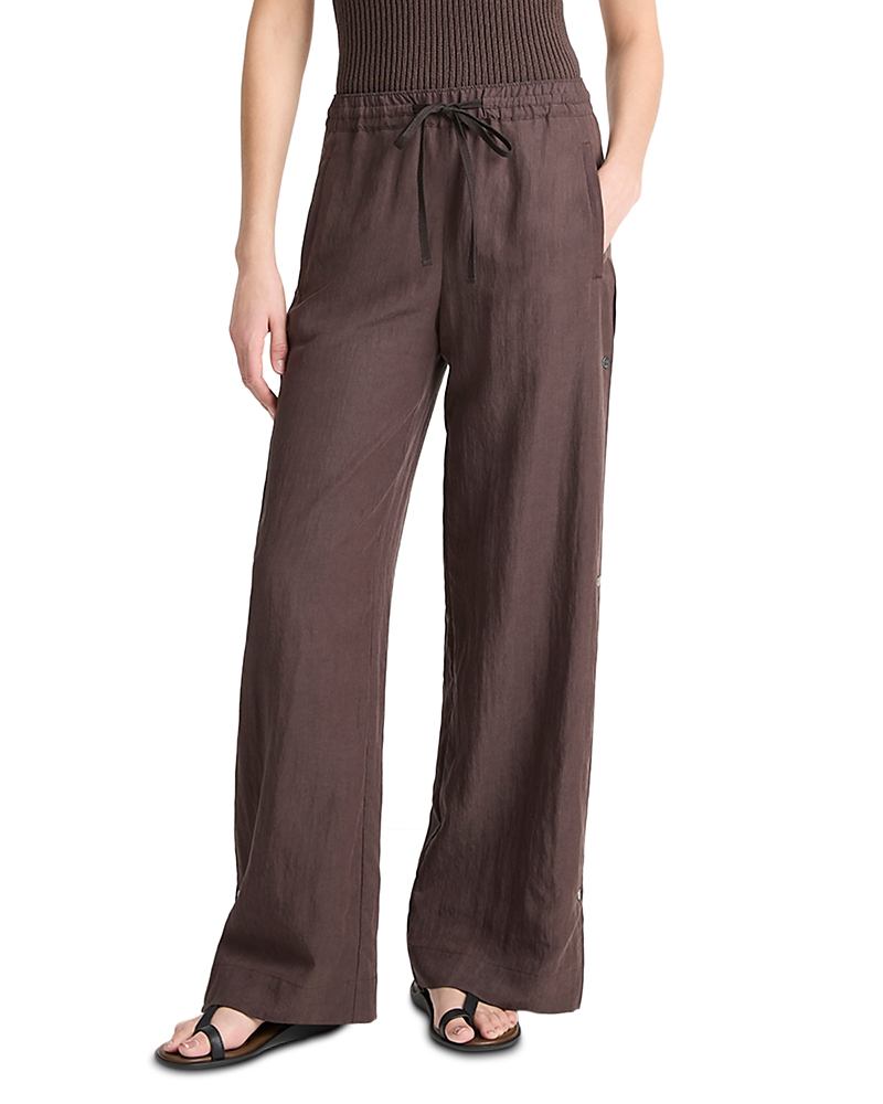 Shop Vince Low Rise Side Snap Pants