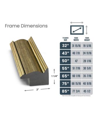  55" Slim Frame for Samsung The Frame TV 2021-2025