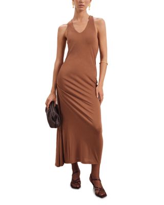 REISS - Aaliyah Side Ruched Dress