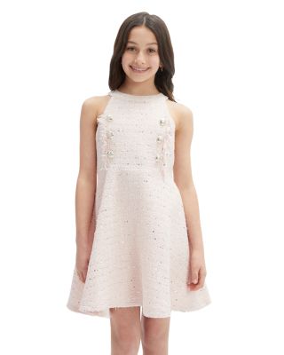 Girls&#39; Roma Boucle Dress - Little Kid, Big Kid