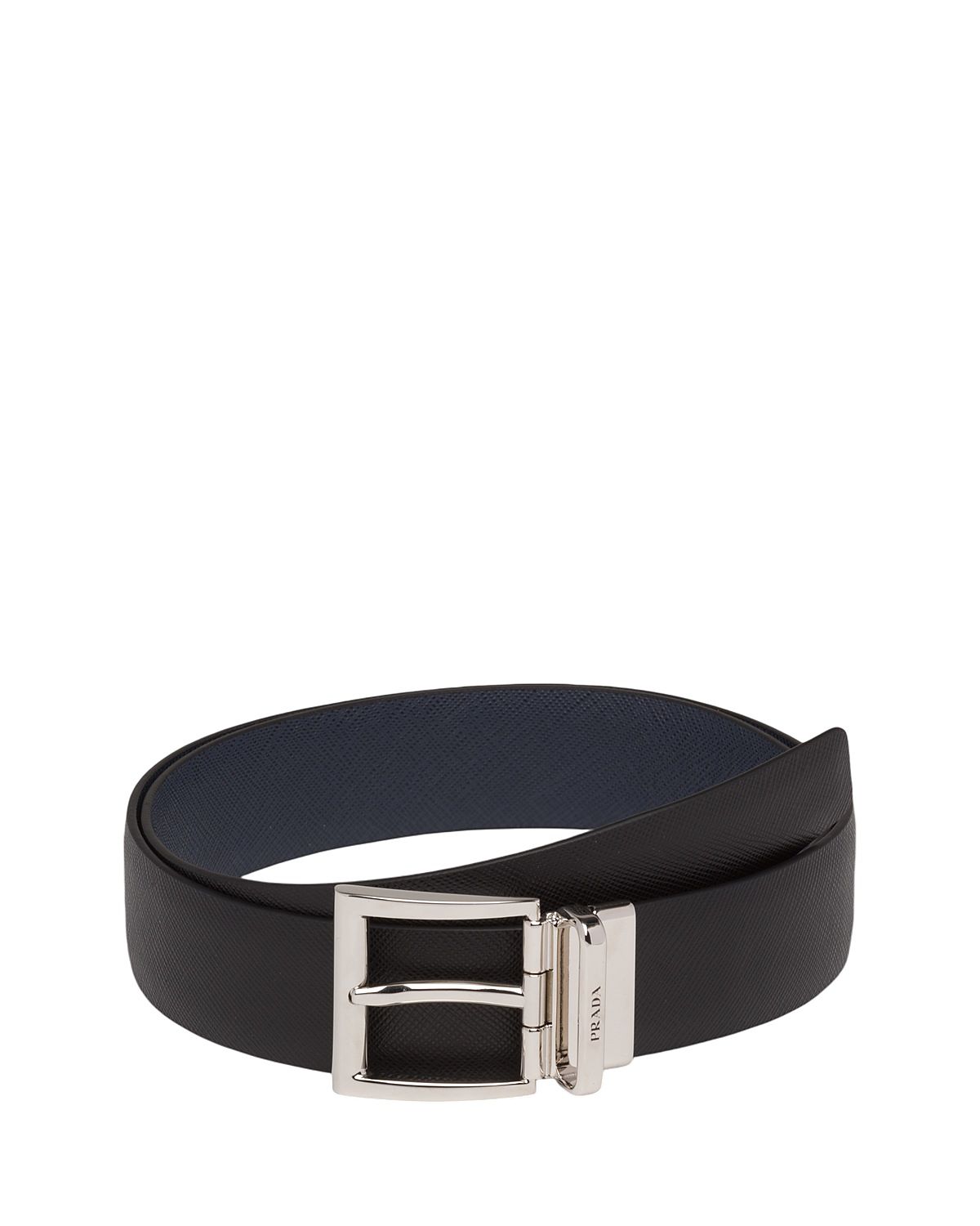 Prada Saffiano Leather Reversible Belt