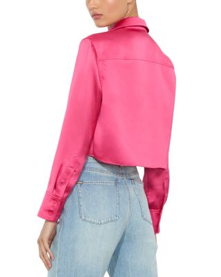 Leon Cropped Blouse