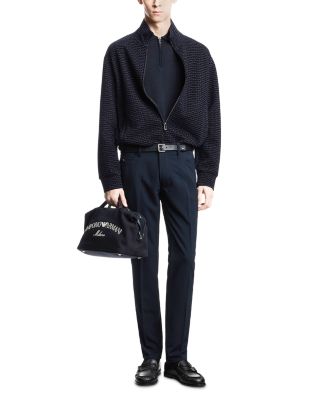 Regular Fit Stretch Cannette Trousers