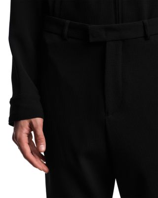 3D Crepe Jersey Trousers