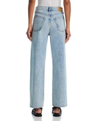 Shea High Rise Straight Leg Jeans in Calhe