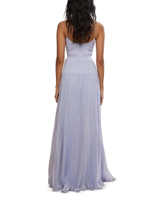 Saylor Pleated Gown