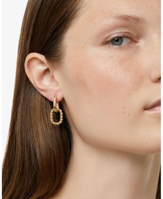 Double Hoop Earrings - Ash Double