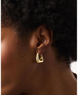 Colene Chunky Gold Hoop Earrings