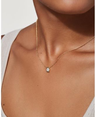 Mother of Pearl Inlay Flower Pendant - Saya