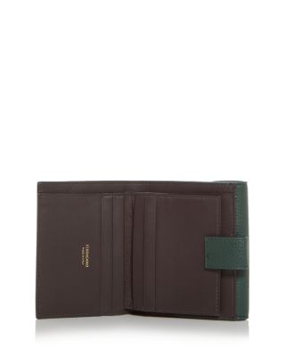 Gancini Leather Wallet