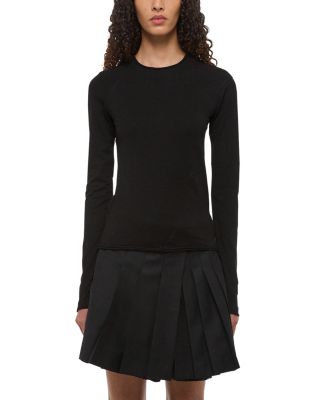 Long Sleeve Spliced Top