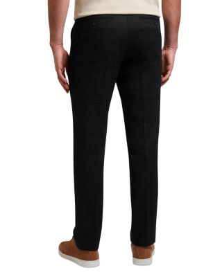 Kumart Washed Linen Blend Slim Fit Trousers