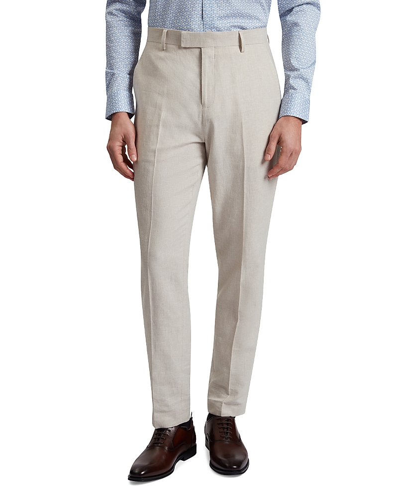 Ted Baker Kenleyt Stretch Regular Fit Trousers In Neutral