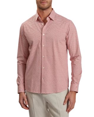 Waveys Regular Geo Print Shirt