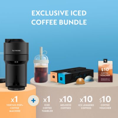 Vertuo Pop+ Cold Value Added Bundle by De&#39;Longhi
