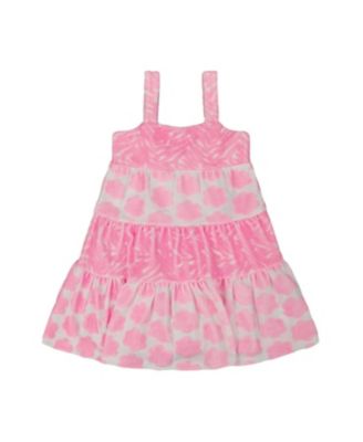Girls' Printed Terry Beach Dress - Big Kid