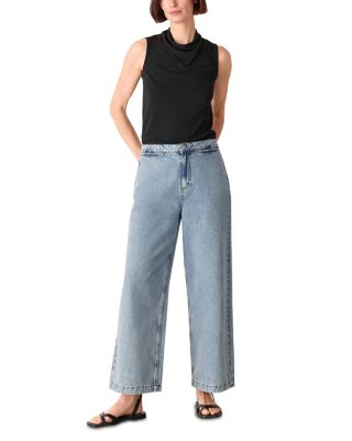 Sleeveless Cowlneck Top