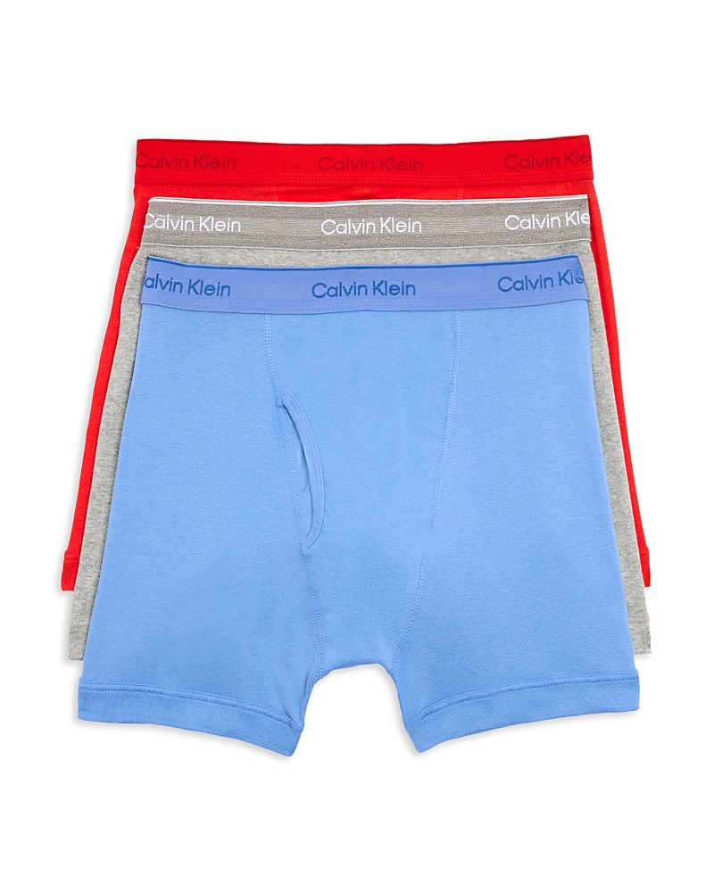 Calvin Klein Cotton Boxer Briefs, Pack of 3