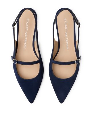 Women&#39;s Emilia Pointed Toe Slingback Mary Jane Shoes 