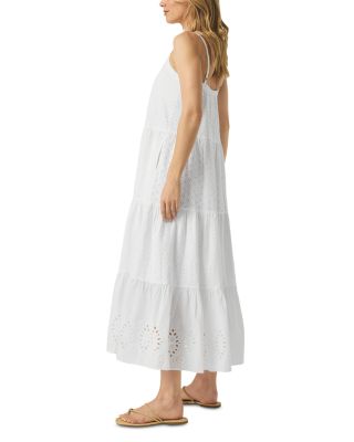 White Wynona Eyelet Dress