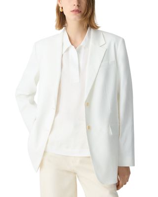 Single Breasted Linen Blazer