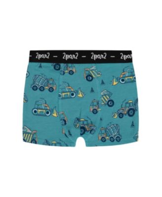 Boys' Printed Organic Cotton Boxer Shorts - Little Kid, Big Kid