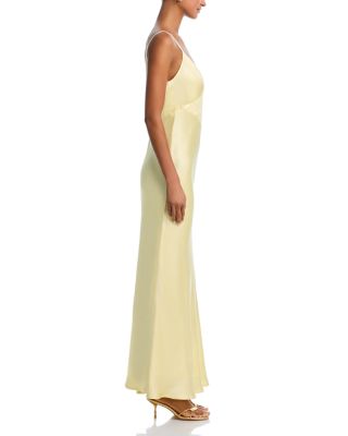 Capri Yellow Slip Dress