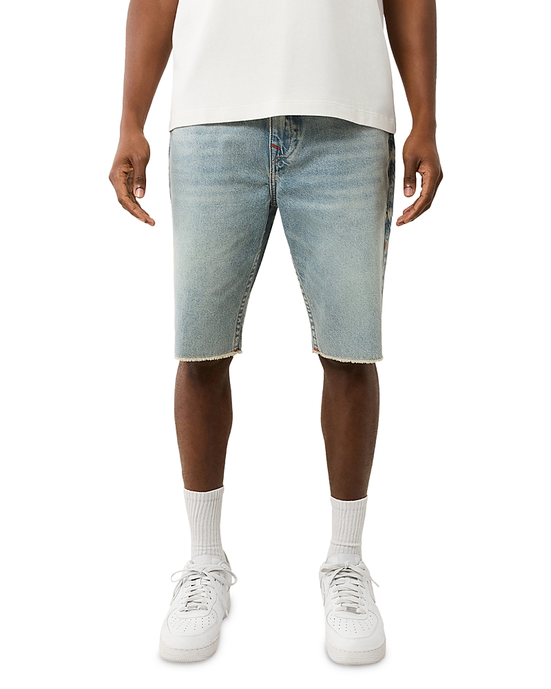 True Religion Ricky Straight Fit Denim Shorts in Rocky Point