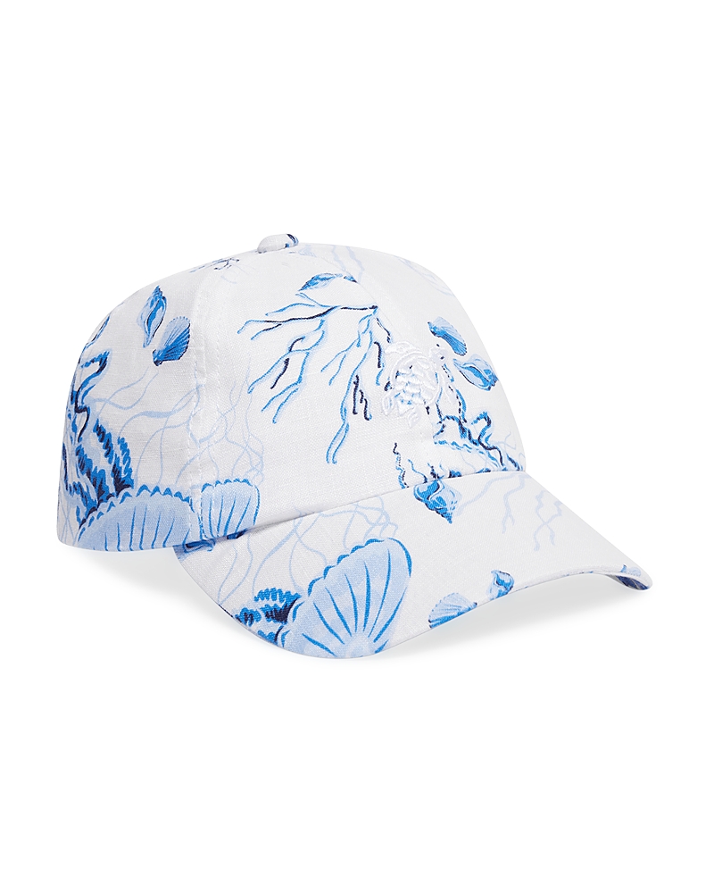 Vilebrequin Medusa & Shells Linen Cap
