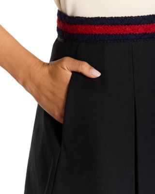 Pleated Mini Skirt 