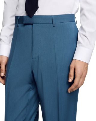Classic Wool Suit Trousers