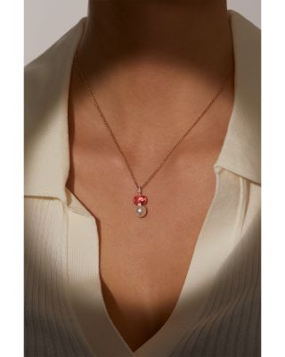 Natural Beauty Pendant Necklace, 16"-18"