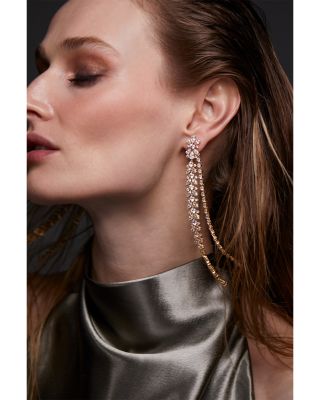 Starlet Extra Long Linear Earrings