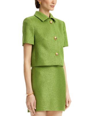 Sequined Tweed Jacket