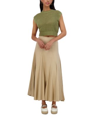 Linen Gore Skirt	