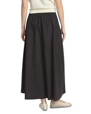 Poplin A Line Skirt