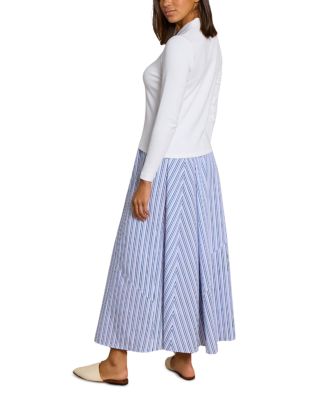 Poplin A Line Skirt