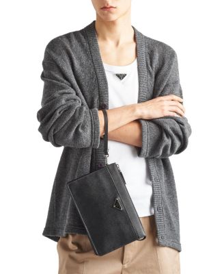 Saffiano Leather Pouch