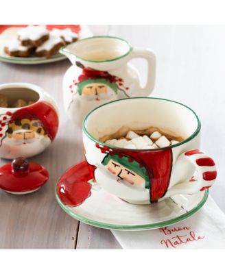 Old St. Nick Sugar Bowl with Lid